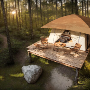 Outdoor light luxury tent Journey-MY25